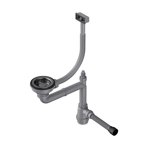 Арматура для 1-чашевых моек WK-1-S со скрытым прямоугольным переливом