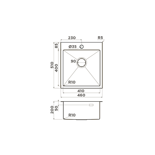 Мойка Akisame 46