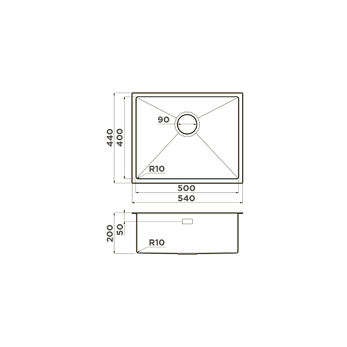 Мойка Taki 54-U/IF Microdecor