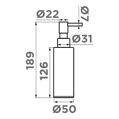Дозатор для моющего средства OM-06