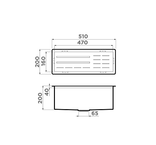 Встраиваемая сушка для посуды DRY-04