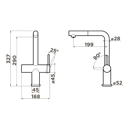 Смеситель Karatsu-S