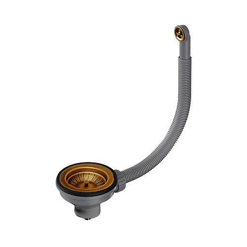 Перелив и выпуск со стоп-вентилем D-01