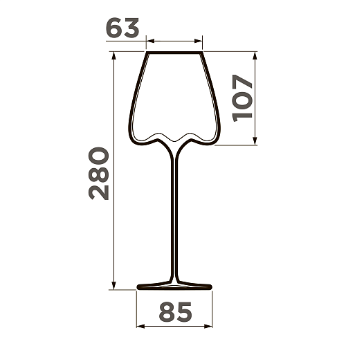 Набор бокалов Omoikane (2шт)