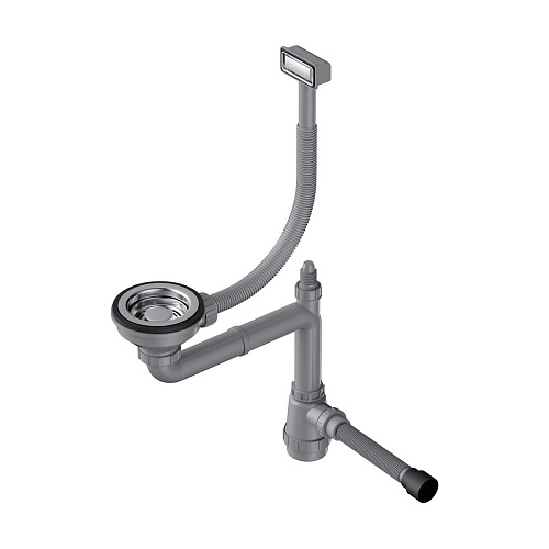 Арматура для 1-чашевых моек WK-1 с прямоугольным переливом