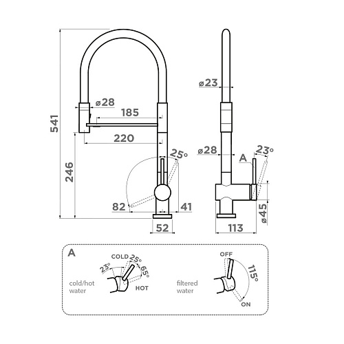 Смеситель Akeno