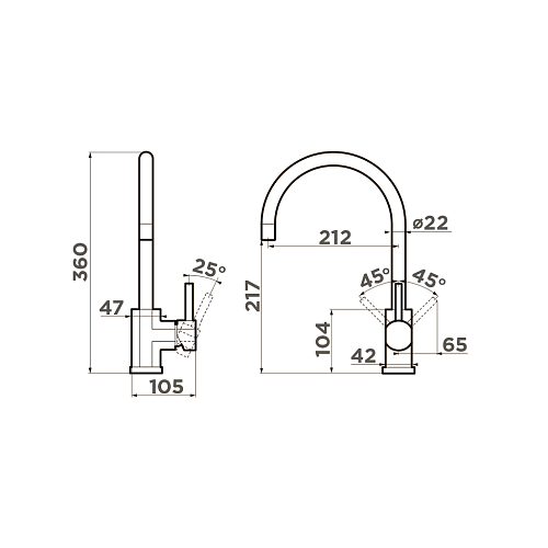 Смеситель Wakayama