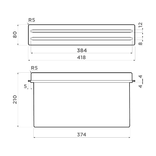 Держатель с двумя досками FP-05